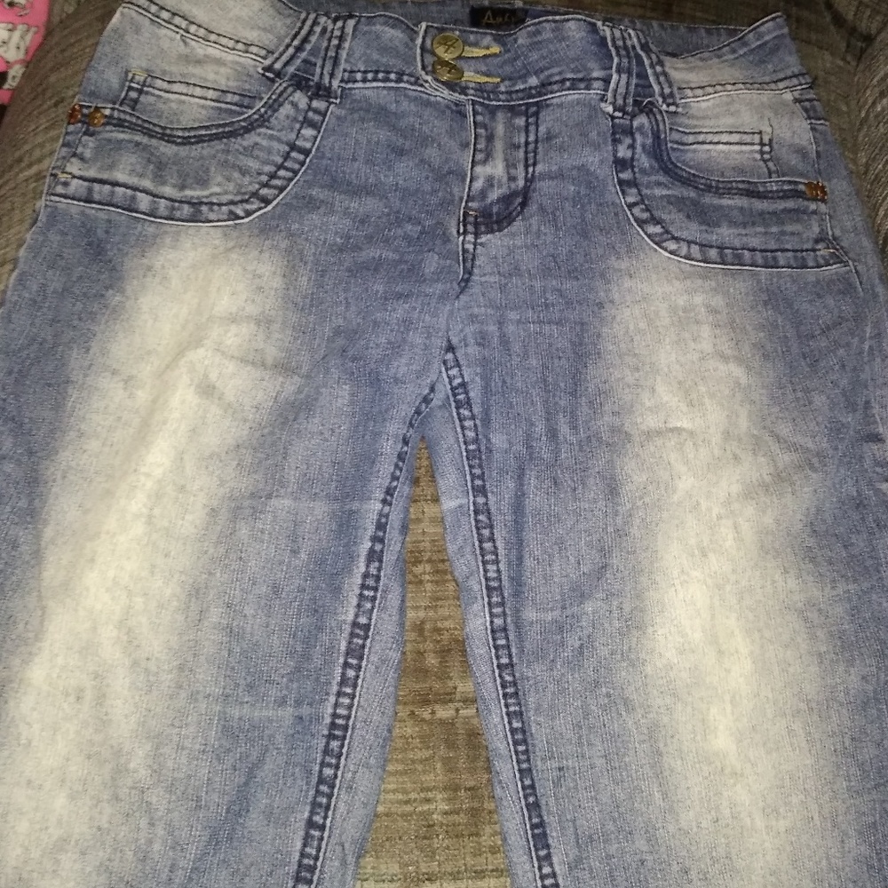 Angels jean shorts 👖